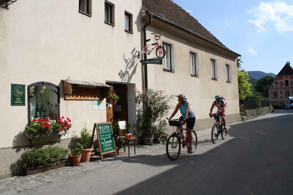 Weinbau-Gaestezimmer Martin Und Eva Maria Jamek Weissenkirchen in der Wachau Exterior foto